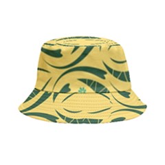 Folk Flowers Print Floral Pattern Ethnic Art Bucket Hat by Eskimos