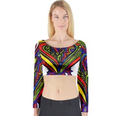 323e9da6-3c5d-45a8-8e87-448e29102b76 Long Sleeve Crop Top by oneheartbeat