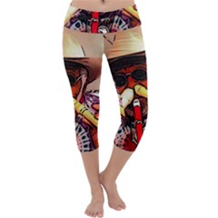 A7502d16-00ec-4c54-8555-4c8710408c05 Capri Yoga Leggings by oneheartbeat