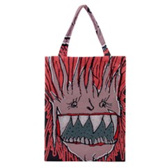 Evil Monster Close Up Portrait Classic Tote Bag by dflcprintsclothing