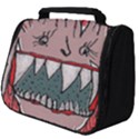 Evil Monster Close Up Portrait Full Print Travel Pouch (Big) View1