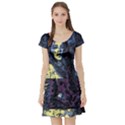 Glitch Witch II Short Sleeve Skater Dress View1