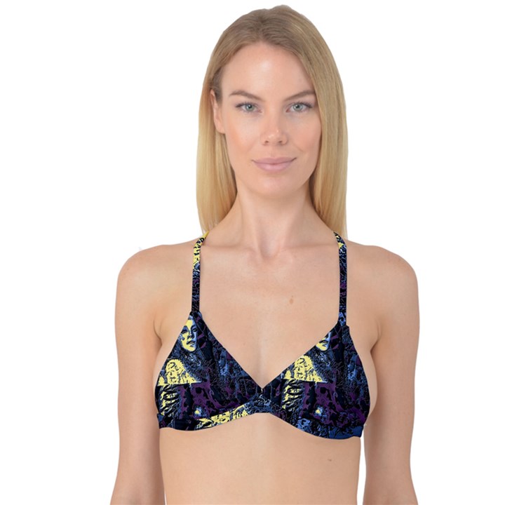 Glitch Witch II Reversible Tri Bikini Top