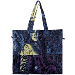 Glitch Witch Ii Canvas Travel Bag by MRNStudios