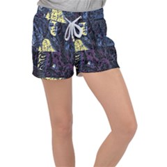 Glitch Witch Ii Velour Lounge Shorts by MRNStudios