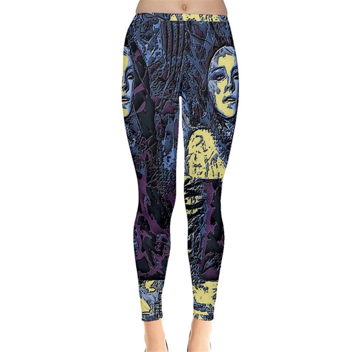 Glitch Witch II Inside Out Leggings