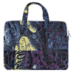 Glitch Witch Ii Macbook Pro 16  Double Pocket Laptop Bag  by MRNStudios