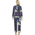 Glitch Witch II Womens  Long Sleeve Velvet Pocket Pajamas Set View2