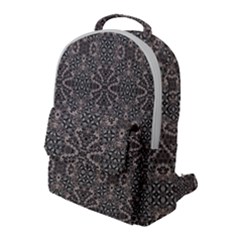 Old Style Decorative Seamless Pattern Flap Pocket Backpack (large) by dflcprintsclothing