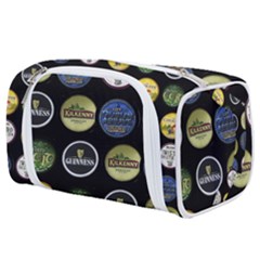 Beer Brands Logo Pattern Toiletries Pouch by dflcprintsclothing