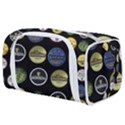 Beer Brands Logo Pattern Toiletries Pouch View1