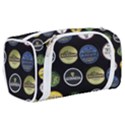 Beer Brands Logo Pattern Toiletries Pouch View2