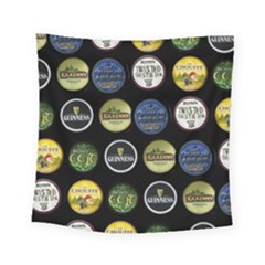 Beer Brands Logo Pattern Square Tapestry (small) by dflcprintsclothing