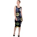 Beer Brands Logo Pattern Sleeveless Pencil Dress View3