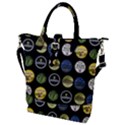 Beer Brands Logo Pattern Buckle Top Tote Bag View1