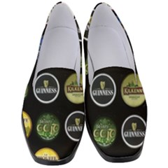 Beer Brands Logo Pattern Women s Classic Loafer Heels by dflcprintsclothing