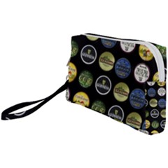 Beer Brands Logo Pattern Wristlet Pouch Bag (small) by dflcprintsclothing