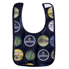 Beer Brands Logo Pattern Baby Bib