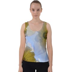 Triple Vision Velvet Tank Top by thedaffodilstore