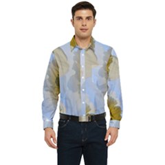 Triple Vision Men s Long Sleeve Pocket Shirt  by thedaffodilstore