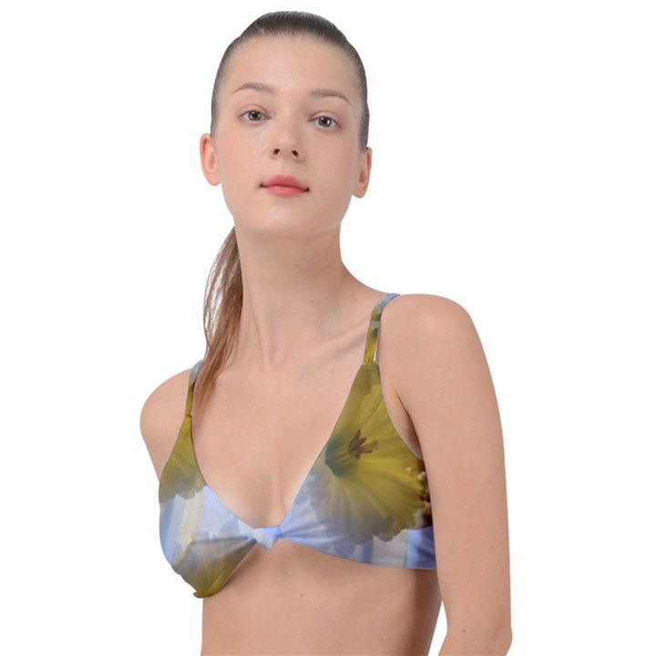 Triple Vision Knot Up Bikini Top