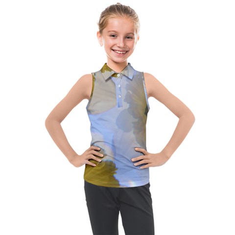 Triple Vision Kids  Sleeveless Polo Tee by thedaffodilstore