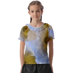 Triple Vision Kids  Frill Chiffon Blouse