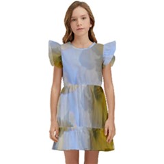 Triple Vision Kids  Winged Sleeve Dress