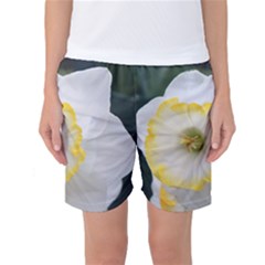 Lemon Sorbet Women s Basketball Shorts by thedaffodilstore