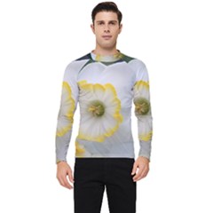 Lemon Sorbet Men s Long Sleeve Rash Guard by thedaffodilstore