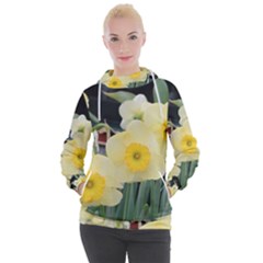 Daffodils In Bloom Women s Hooded Pullover