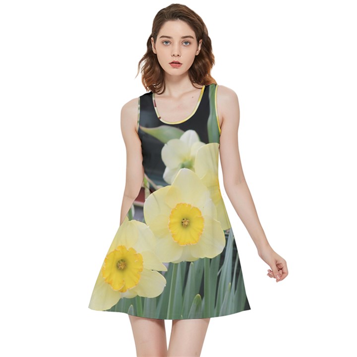 Daffodils in Bloom Inside Out Reversible Sleeveless Dress