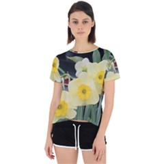 Daffodils In Bloom Open Back Sport Tee by thedaffodilstore