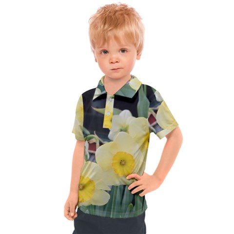 Daffodils In Bloom Kids  Polo Tee by thedaffodilstore