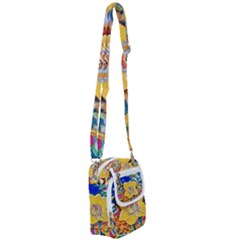 Full Bloom Shoulder Strap Belt Bag by thedaffodilstore