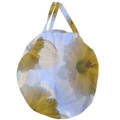 Triple Vision Giant Round Zipper Tote by thedaffodilstore