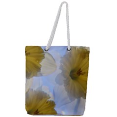 Triple Vision Full Print Rope Handle Tote (large) by thedaffodilstore