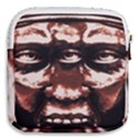 Creepy Head Portrait Artwork Mini Square Pouch View2