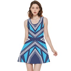 Abstract Pattern Geometric Backgrounds  Inside Out Reversible Sleeveless Dress