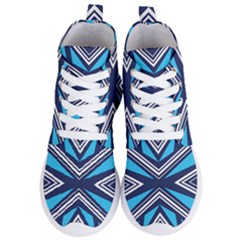 Abstract Pattern Geometric Backgrounds  Women s Lightweight High Top Sneakers by Eskimos