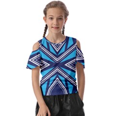 Abstract Pattern Geometric Backgrounds  Kids  Butterfly Cutout Tee