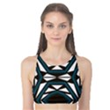 Abstract pattern geometric backgrounds Tank Bikini Top View1