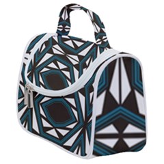 Abstract Pattern Geometric Backgrounds Satchel Handbag by Eskimos