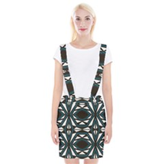 Abstract Pattern Geometric Backgrounds Braces Suspender Skirt