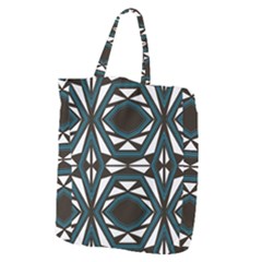 Abstract Pattern Geometric Backgrounds Giant Grocery Tote by Eskimos