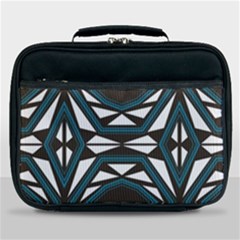 Abstract Pattern Geometric Backgrounds Lunch Bag by Eskimos