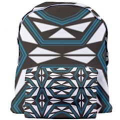 Abstract Pattern Geometric Backgrounds Giant Full Print Backpack by Eskimos