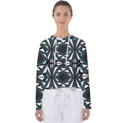 Abstract Pattern Geometric Backgrounds Women s Slouchy Sweat by Eskimos