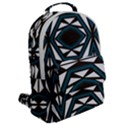 Abstract pattern geometric backgrounds Flap Pocket Backpack (Large) View2