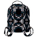 Abstract pattern geometric backgrounds Flap Pocket Backpack (Large) View3